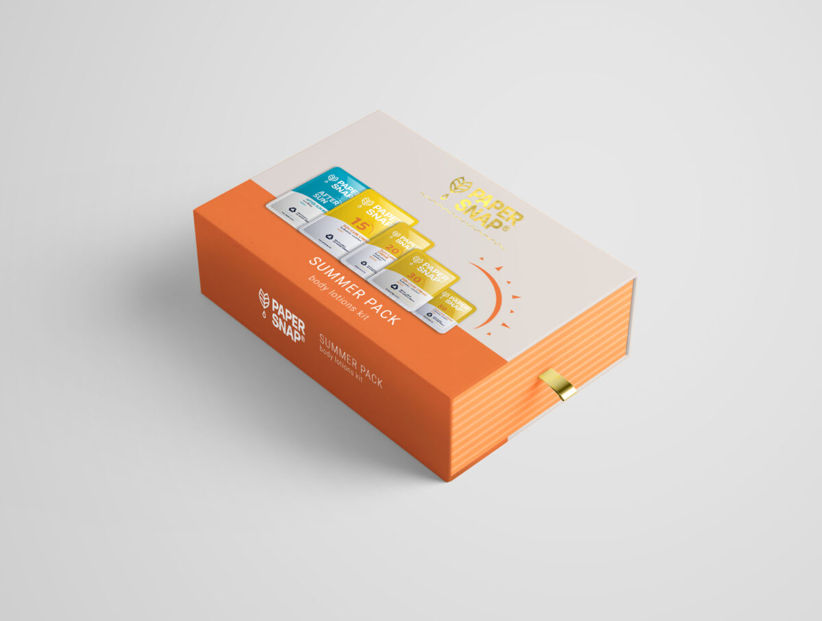 Packaging for Sunscreen Single Dose Kit