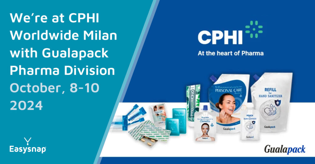 CPHI 2024 Milano • Easysnap Technology • The One Hand Opening Technology