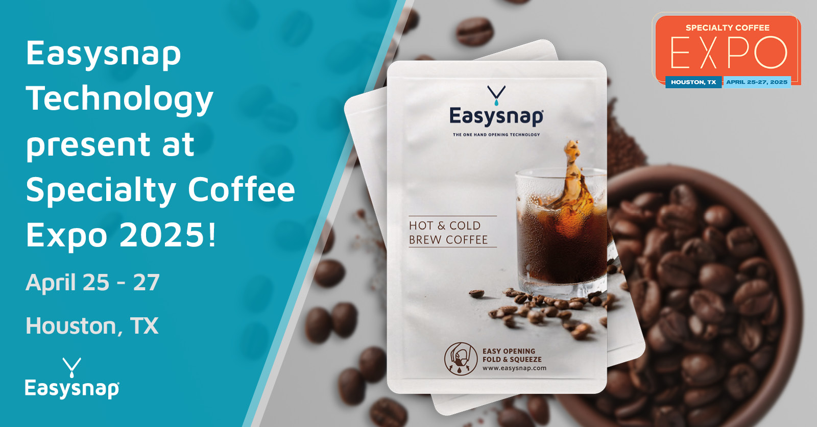 Easysnap Technology at Specialty Coffee Expo